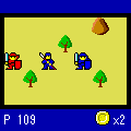WARHEAD・麦城攻略戦の当時のゲーム画面