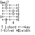 ChordNaviの当時のゲーム画面4