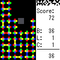 MOZXの当時のゲーム画面