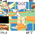 羽っ子パズルの当時のゲーム画面2