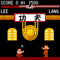 イーアルカンフーの当時のゲーム画面3