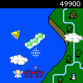 ツインビー（503版）の当時のゲーム画面