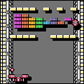 コナミのブロック崩し　謎の壁の当時のゲーム画面2