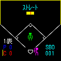 BASEBALLの当時のゲーム画面