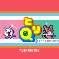 とりQの当時のゲーム画面