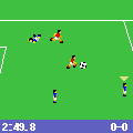 フットサルフォーメーションの当時のゲーム画面2