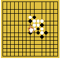 森田囲碁の当時のゲーム画面4