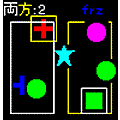 動形:一番上は?の当時のゲーム画面