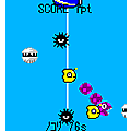 ツキモチ釣の当時のゲーム画面2