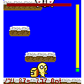 雪んこよしりんの当時のゲーム画面