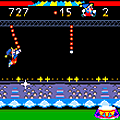 空中ブランコの当時のゲーム画面2