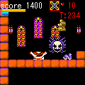 悪魔城ドラキュラの当時のゲーム画面3