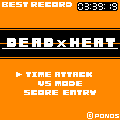DEAD×HEATの当時のゲーム画面