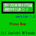 通勤時刻表ＤＸの当時のゲーム画面