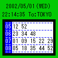 通勤時刻表ＤＸの当時のゲーム画面2