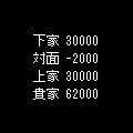 i麻雀３の当時のゲーム画面3