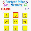 絶対音感メモリーの当時のゲーム画面