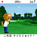 R-ゴルフ【育成ゲーム】の当時のゲーム画面2