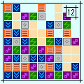 ＲＩＤＯの当時のゲーム画面