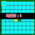 地雷付！リバーシの当時のゲーム画面2