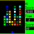 押し上げパネル（二ツ消し）の当時のゲーム画面3