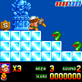 高橋名人の冒険島の当時のゲーム画面4