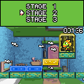 カタカタパレスの当時のゲーム画面