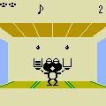 かえるパニックの当時のゲーム画面