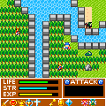 HYDLIDEの当時のゲーム画面2