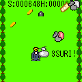 お金拾いの当時のゲーム画面
