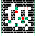 倉庫でバイトの当時のゲーム画面
