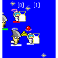 えんじぇるバスケの当時のゲーム画面