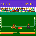 1ON1SOCCERの当時のゲーム画面