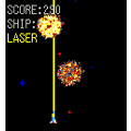 STORM FIGHTの当時のゲーム画面