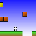 ネコJumpの当時のゲーム画面