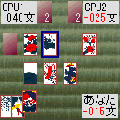 森田花札(504i版)の当時のゲーム画面3