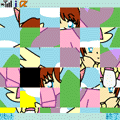 羽つ子パズル505専用α版の当時のゲーム画面