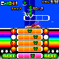 炎の田植え！の当時のゲーム画面