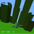 CG3D 戦闘機の当時のゲーム画面2