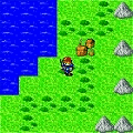 伝説の首飾りの当時のゲーム画面