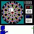 ろぼっとダーツ！ -Bull’s Eye-の当時のゲーム画面3