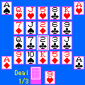 １人でトランプ-Ｓの当時のゲーム画面2