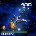 アスタースペース3Dの当時のゲーム画面