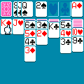 クロンダイクの当時のゲーム画面