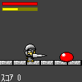 対千の騎士の当時のゲーム画面2