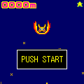 落ちろ！ちかぞうの当時のゲーム画面