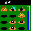 早く消しての当時のゲーム画面