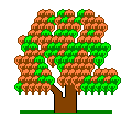 お花見の当時のゲーム画面2