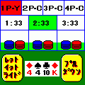 レットイットライドの当時のゲーム画面