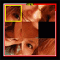 愛理のフォトパズルの当時のゲーム画面2